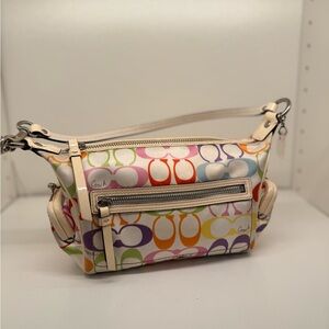 Coach Pastel Signature Shoulder Bag